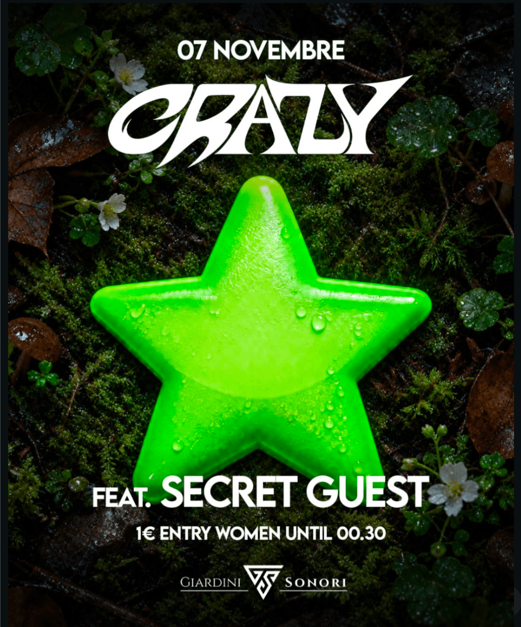 CRAZY+SECRET GUEST